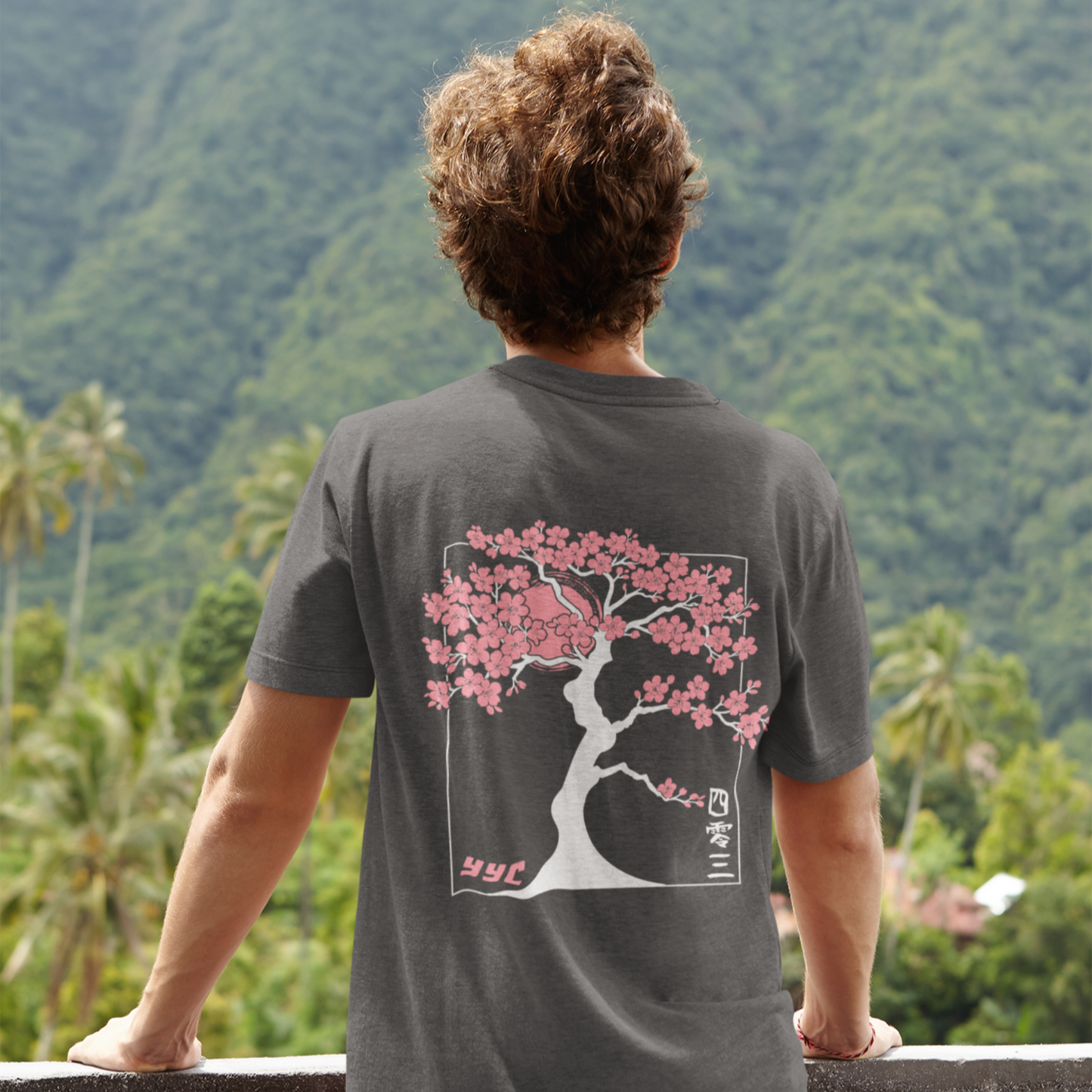 CHERRY BLOSSOM (WHITE) TEE
