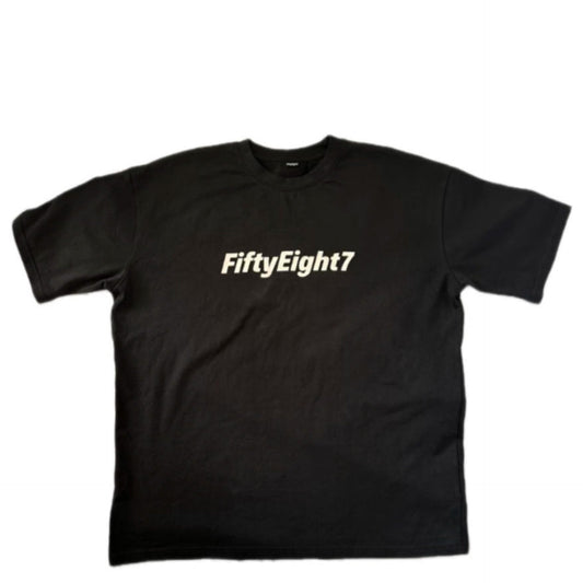 Fifty Eight 7 Black TEE