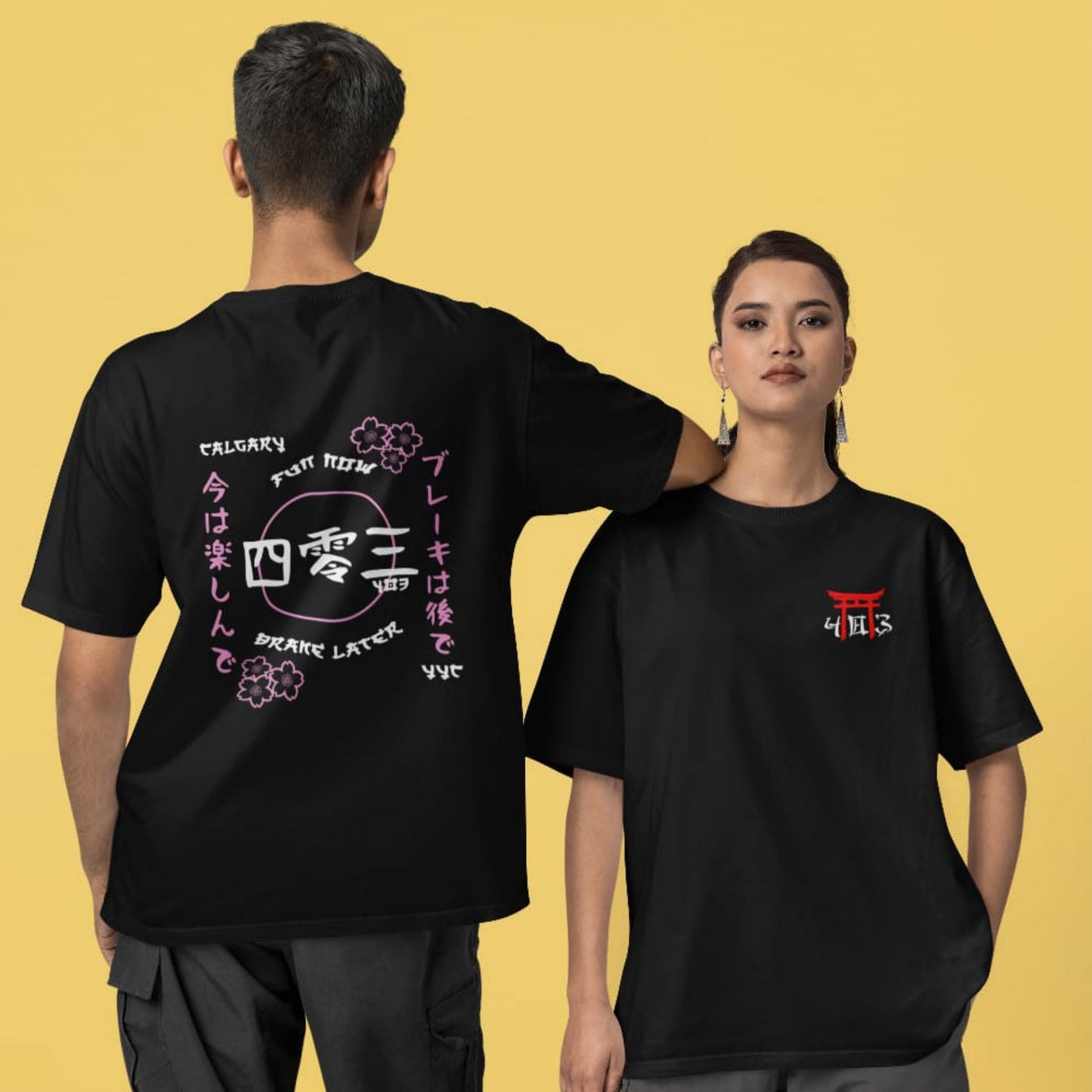 FUN NOW, BRAKE LATER (WHITE) TEE