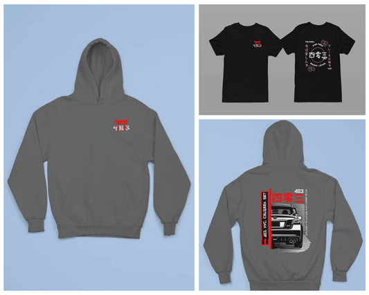 VIP Bundle – Sponsor Build Entry.(1 Shirt 1 Hoodie)