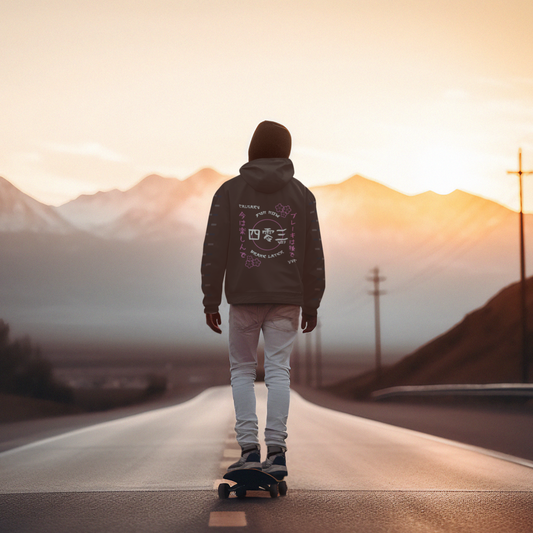 FUN NOW, BRAKE LATER (WHITE) HOODIE
