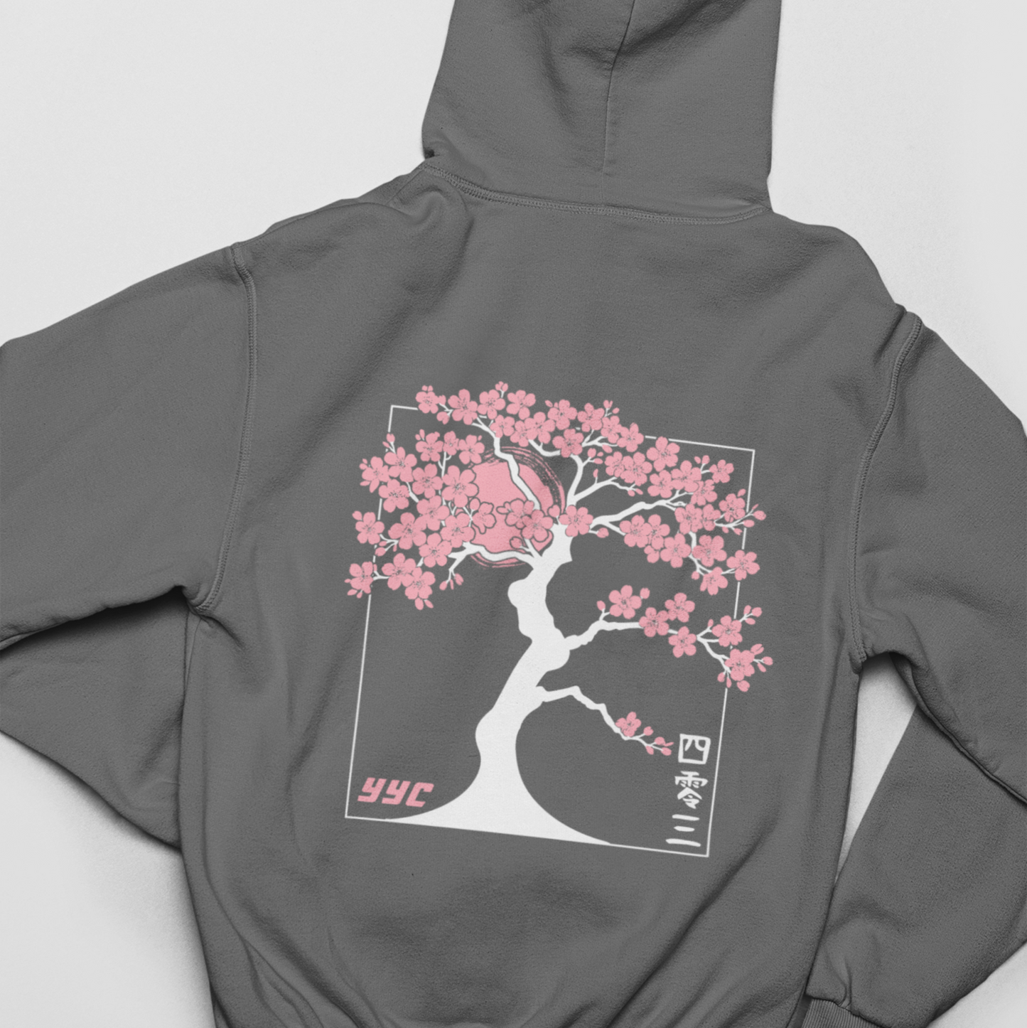 CHERRY BLOSSOM TREE ( White ) HOODIE