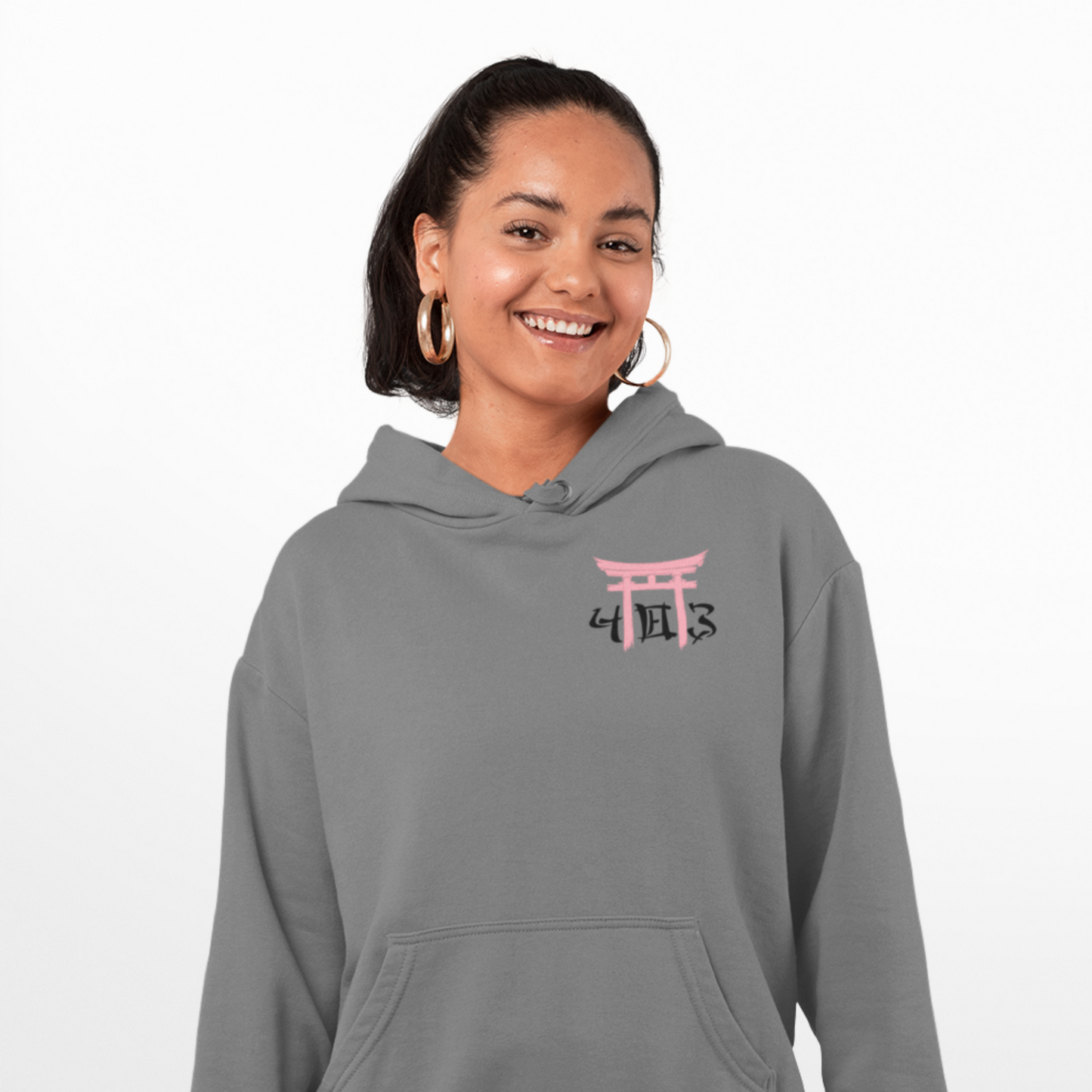 CHERRY BLOSSOM TREE (BLACK) HOODIE