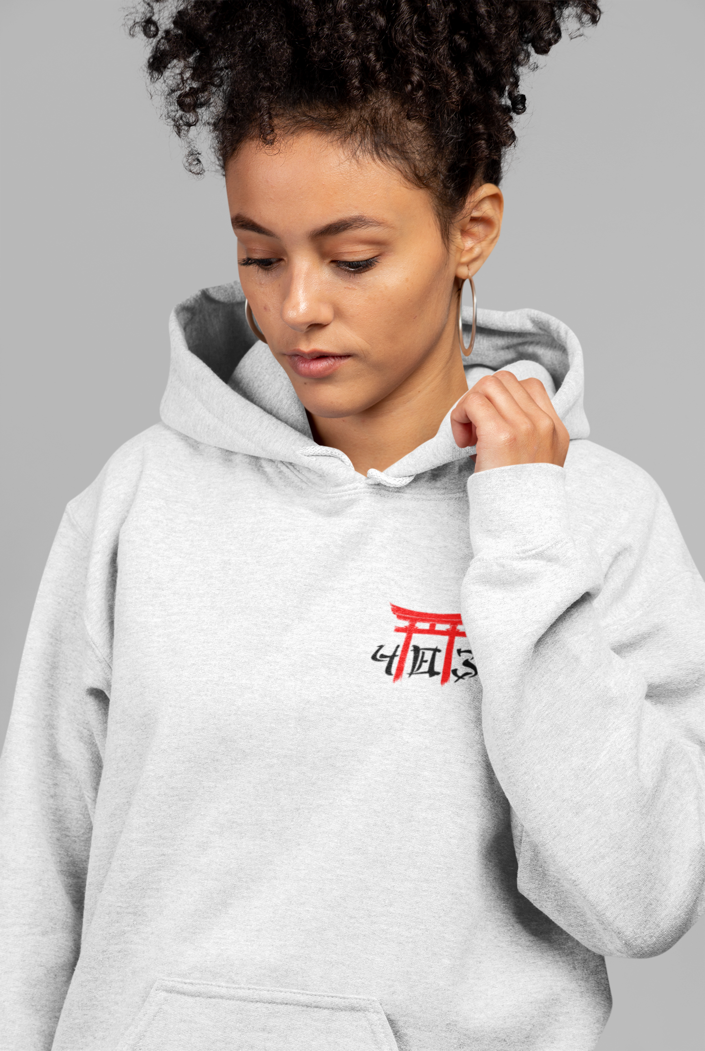 CHERRY BLOSSOM TREE (BLACK) HOODIE