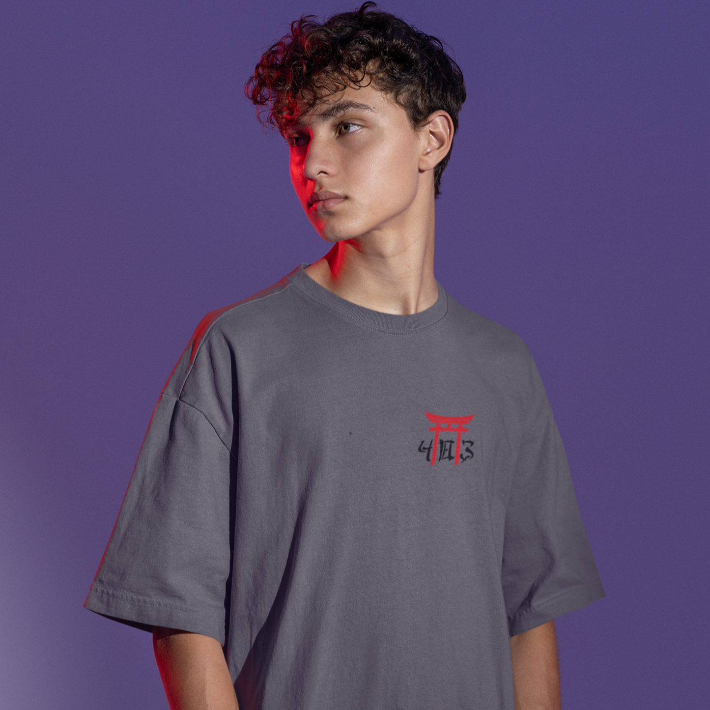 CHERRY BLOSSOM (BLACK) TEE
